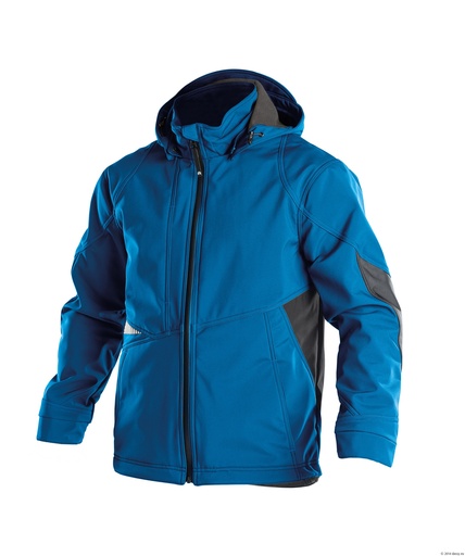 Veste softshell Gravity homme bleu Azur